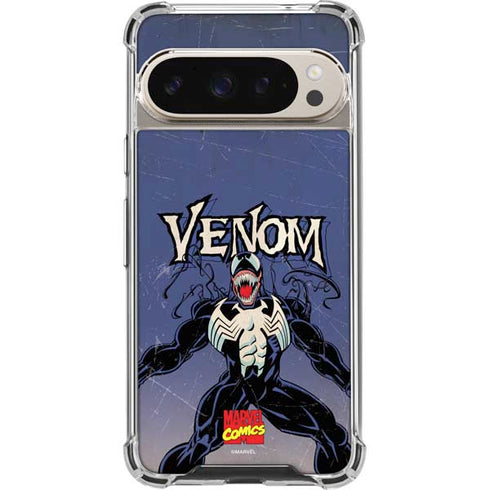 Marvel Classic Comics Venom Google Pixel 9 Pro XL Clear Case